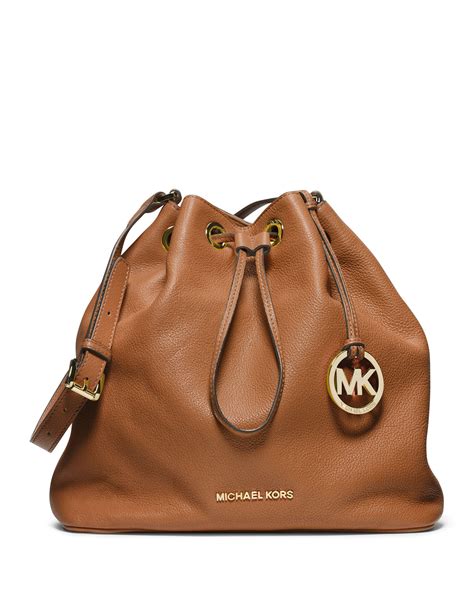 michael kors jules drawstring purse|Michael Kors saffiano tote large.